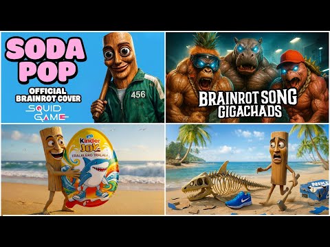 BRAINROT GIGACHADS 🆚 SODA POP HUNTERS 🆚 MEME KINGS - Tiles Hop!