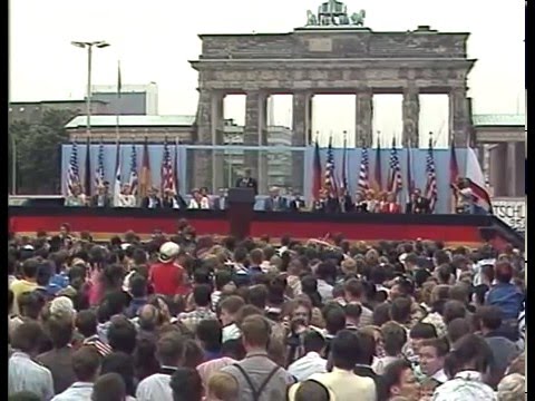 President Ronald Reagan's Speech at the Berlin Wall, June 12, 1987