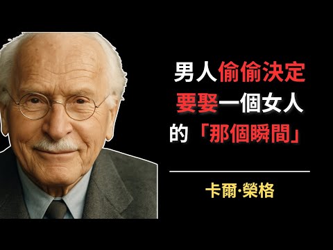 男人偷偷決定要娶一個女人的「那個瞬間」| 卡爾·榮格