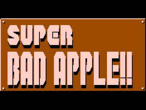 Bad Apple!! but it's in the Super Mario Bros. Soundfont