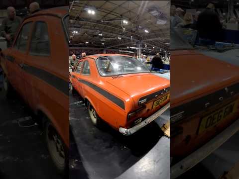Barn Find Ford Escort MK1 Mexico The Late Brake Show NEC Classic Car Show iconic auctioneers