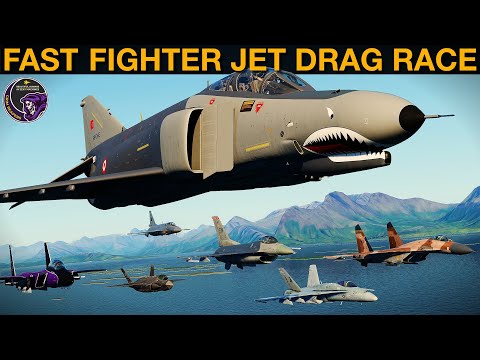 Fast Fighter Jet Drag Race: F-4E Phantom vs The World! | DCS