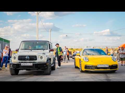 ОНИ БЫЛИ УВЕРЕНЫ в ПОБЕДЕ.... Mercedes G63 AMG против PORSCHE 911 , URUS и BMW M5