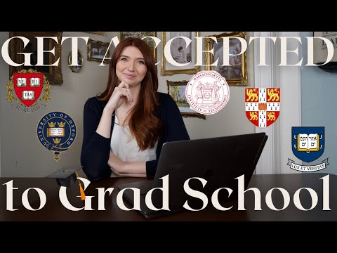 GETTING ACCEPTED | My 4 Part Strategy to Getting Into Your Dream PhD or Masters Program