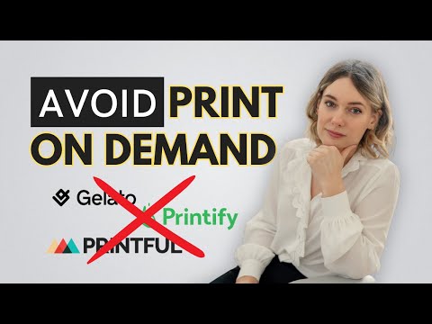 AVOID Using Print on Demand as a Fine Artist