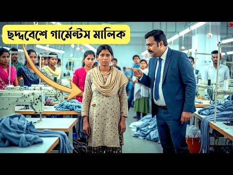 গার্মেন্টসে হেলপার সেজে ঢুকলেন আসল মালিক! অপমানের পর ফাঁস হল সত্য। 😱