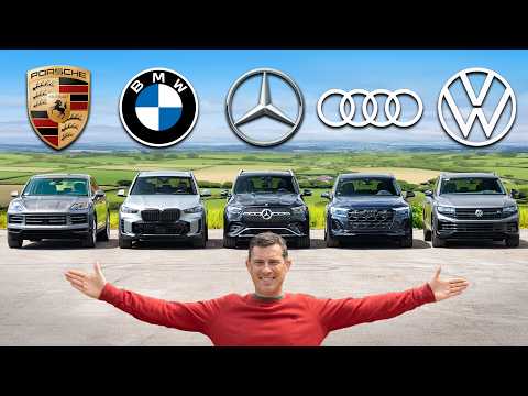 Best SUVs tested: BMW v Porsche v Mercedes v Audi v VW