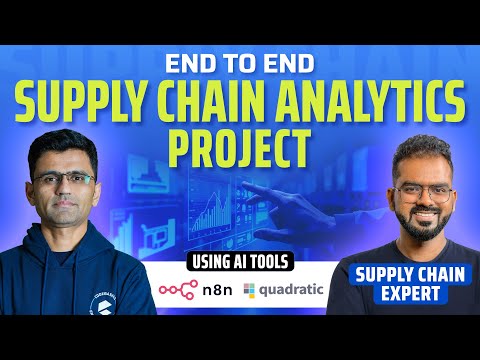 Data Analysis using AI Tools | Quadratic | N8N | Supply Chain
