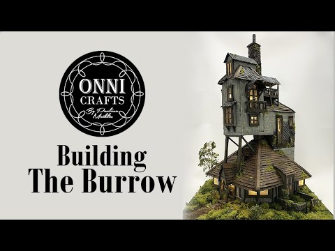 Building The Burrow miniature // Diorama building