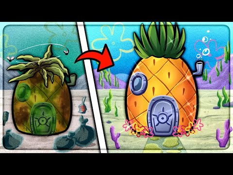 I Was Hired To PRESSURE WASH SpongeBob's House