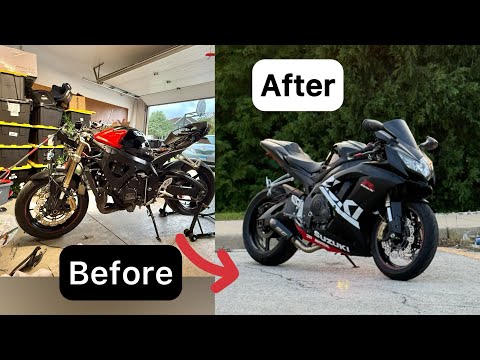 Transforming a GSXR 600