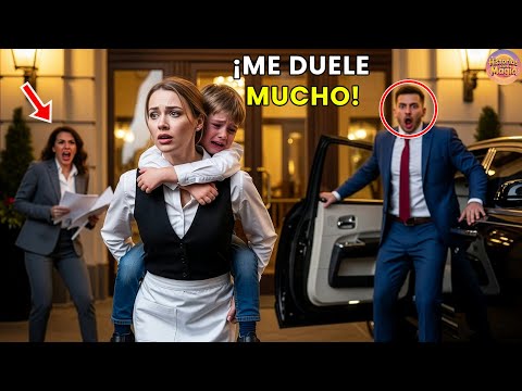 La Mesera Dejó Su Trabajo Soñado Para Salvar A Un Niño 3 Horas Después Apareció Su Padre Millonario