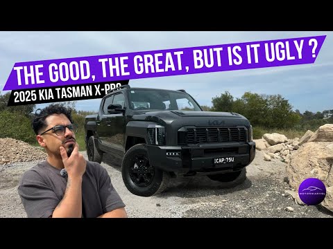 2025 Kia Tasman X-Pro: The Good, The Great, But Is It Ugly ?