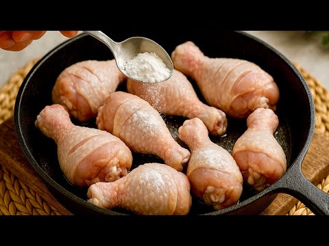 I've never eaten such delicious chicken!  I learned this trick in a restaurant!