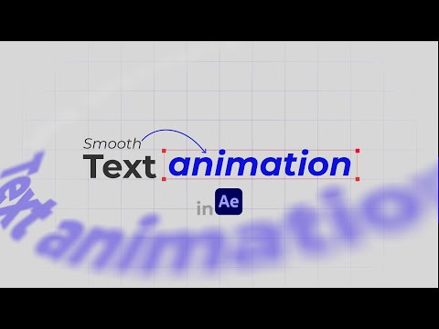 The SECRET to Smooth Text Animation in After Effects (No plugins)