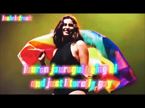 lauren jauregui being bi and just literally gay 🏳️‍🌈