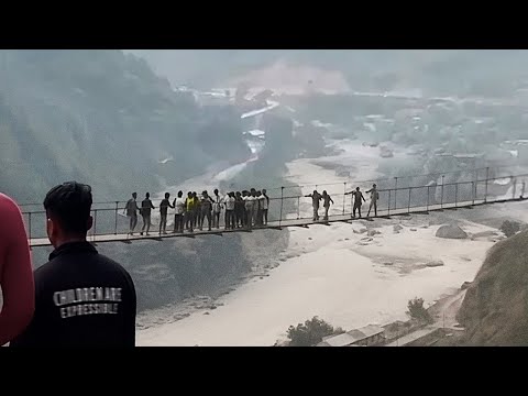 Moments Filmed Seconds Before Disaster!