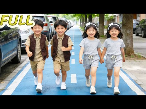 Twin cuties hid in a car to help their dad escape—turns out the stranger is their dad!