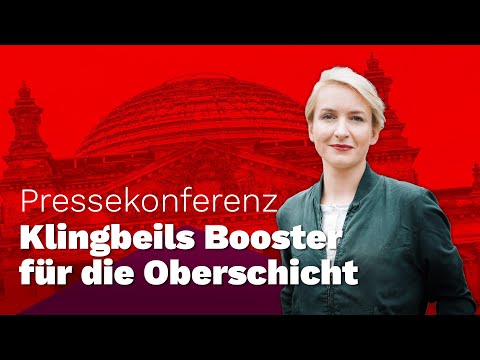 Ines Schwerdtner über die Steuergeschenke von CDU Und SPD An Unternehmen