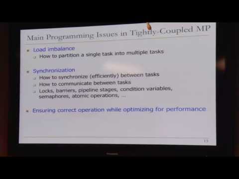Lecture 27. Multiprocessors - Carnegie Mellon - Computer Architecture 2015 - Onur Mutlu