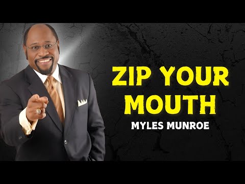 ALWAYS BE SILENT IN 8 SITUATIONS - Myles Munroe Motivational Speech