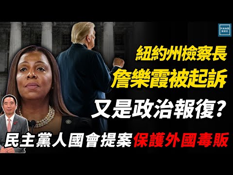 詹樂霞被起訴是遭政治報復？民主黨人國會提案保護外國毒販｜天高海闊 20251010