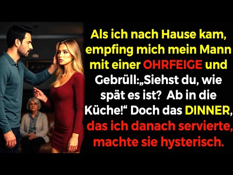 ✋💥Mein Mann schlug mich und erniedrigte mich - 📜🔥 doch mein 'Dinner' machte sie wahnsinnig...