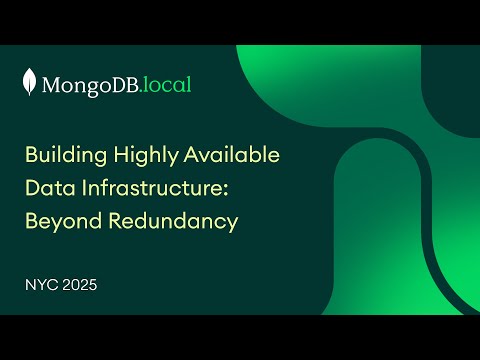 Building Highly Available Data Infrastructure: Beyond Redundancy