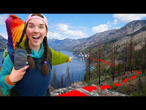Backpacking 20 Miles to America's Most Remote Mountain Town!