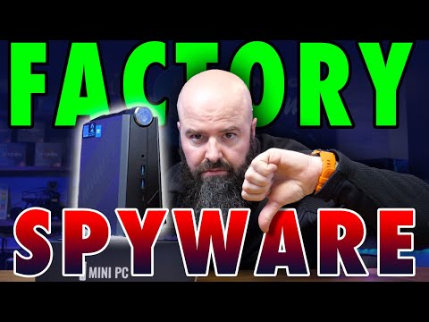 This MINI PC ships with SPYWARE! 🦠 ⚠️  Acemagic AD08, AD15, S1