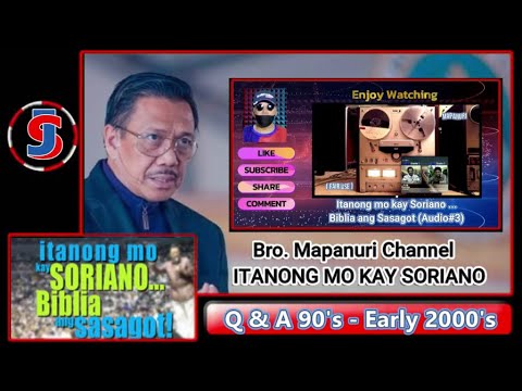 Bro. Eli Soriano 90's - Early 2000's (Audio Only) |  Itanong mo kay Soriano