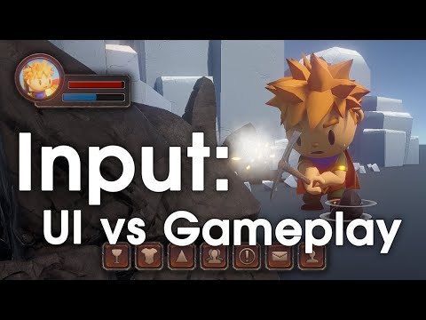 How To Fix Game Controls And UI Fighting Each Other In Unity!