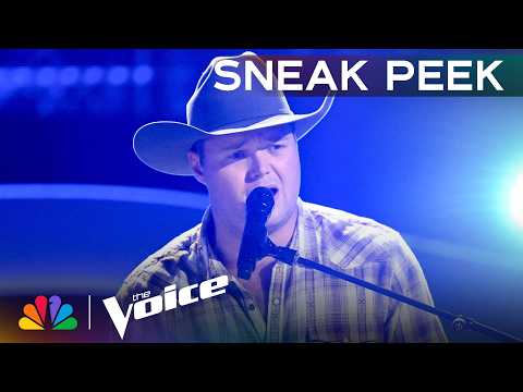 Country Grit Lands LAST-SECOND Turn | The Voice Blind Auditions | NBC
