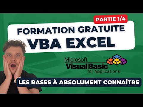 [1/4] Formation VBA Excel — les bases à maîtriser absolument !