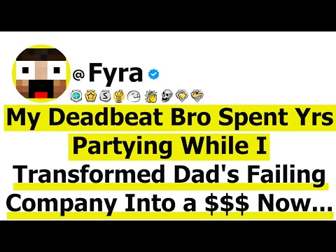 My Deadbeat Bro Spent Yrs Partying While I Transformed Dad's Failing Company Into a $$$ Now He Fired