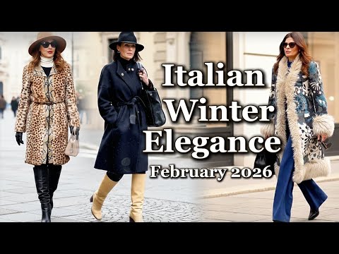 How to Dress Chic at Any Age: Italian Street Style | The Secret to Styling Statement Coats