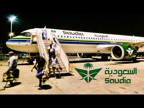 🇸🇦 SAUDIA NEW A321neo 🇦🇪 Dubai - Jeddah 🇸🇦 + Lounge  [FULL FLIGHT REPORT]
