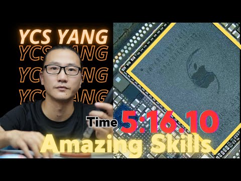 Completed the disassembly and assembly of the US version of A17PRO CPU in 5 minutes and 16 seconds