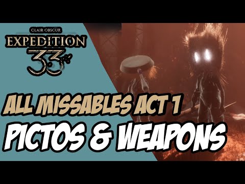 Expedition 33 BEST START – Pictos Weapons & Secret Bosses in ACT 1 | Clair Obscur Guide