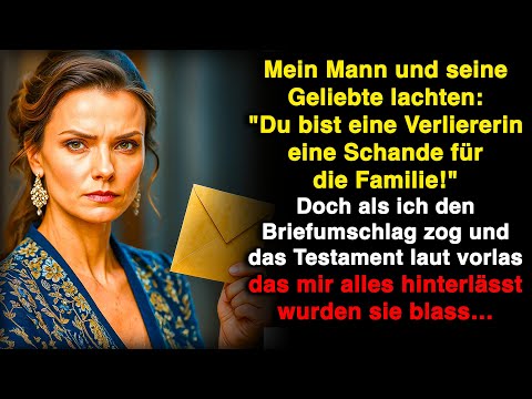 Mein Mann und seine Geliebte lachten über mich, bis ich Papas Testament vorlas!
