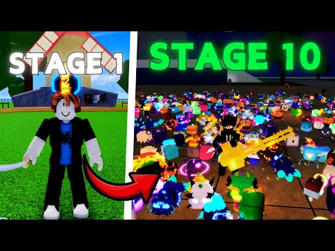 10 Stages of Every Blox Fruits HACKER