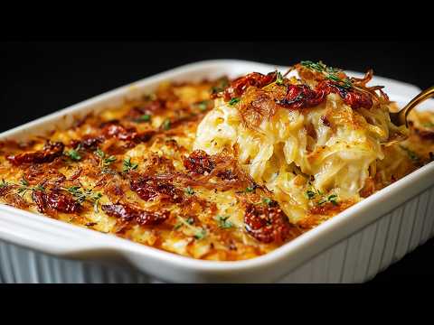 Unbelievable 🤯 How can cabbage be this delicious! 🔥 Cheesy cabbage gratin