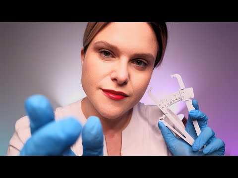 ASMR Face Exam - Symmetry, Sensitivity & Skin Check