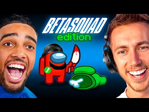 MINIMINTER REACTS TO BETA SQUAD AMONG US