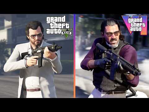GTA 6 vs GTA 5 - Graphics comparison