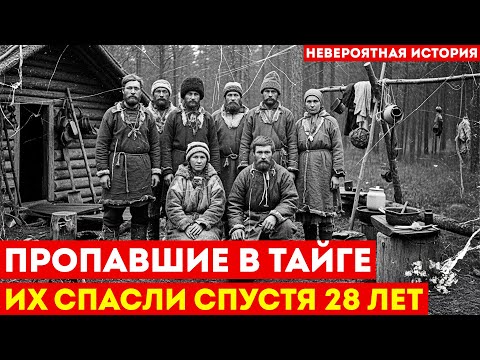 28 ЛЕТ В ТАЙГЕ: Геологи пропали в 1963-м | Охотники нашли их ЖИВЫМИ
