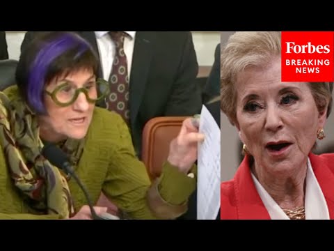 'You Have No Authority': Rosa DeLauro Explodes At Sec. McMahon Over Canceled Grants, Freezing Funds
