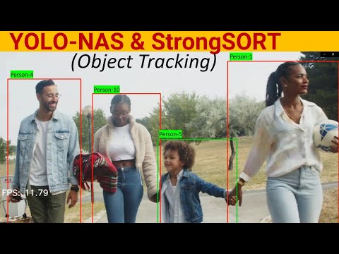 YOLO-NAS and StrongSORT | Object detection and tracking