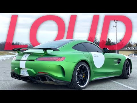 THIS IS WHAT AN $8000 MERCEDES AMG GTR Fi EXHAUST SYSTEM SOUNDS LIKE!
