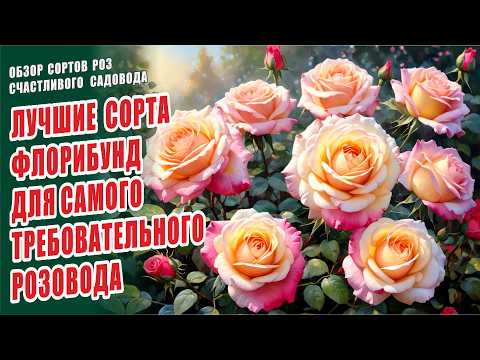 РОЗЫ. ЛУЧШИЕ СОРТА ИЗ ЛУЧШЕЙ ГРУППЫ РОЗ. ОБЗОР СОРТОВ РОЗ. ФЛОРИБУНДЫ. РОЗЫ В САДУ. ЛУЧШИЕ РОЗЫ